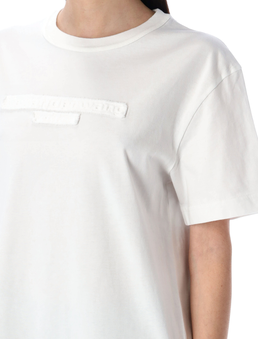 Distressed logo t-shirt - Spazio Pritelli