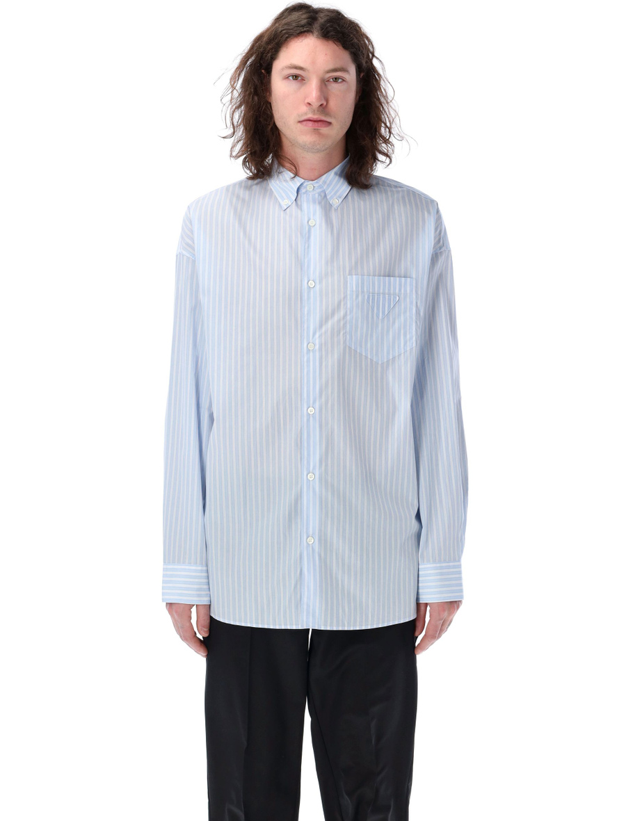 Striped cotton shirt - Spazio Pritelli