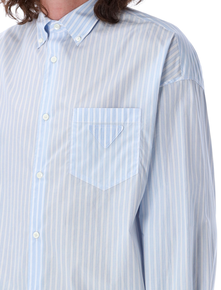 Striped cotton shirt - Spazio Pritelli