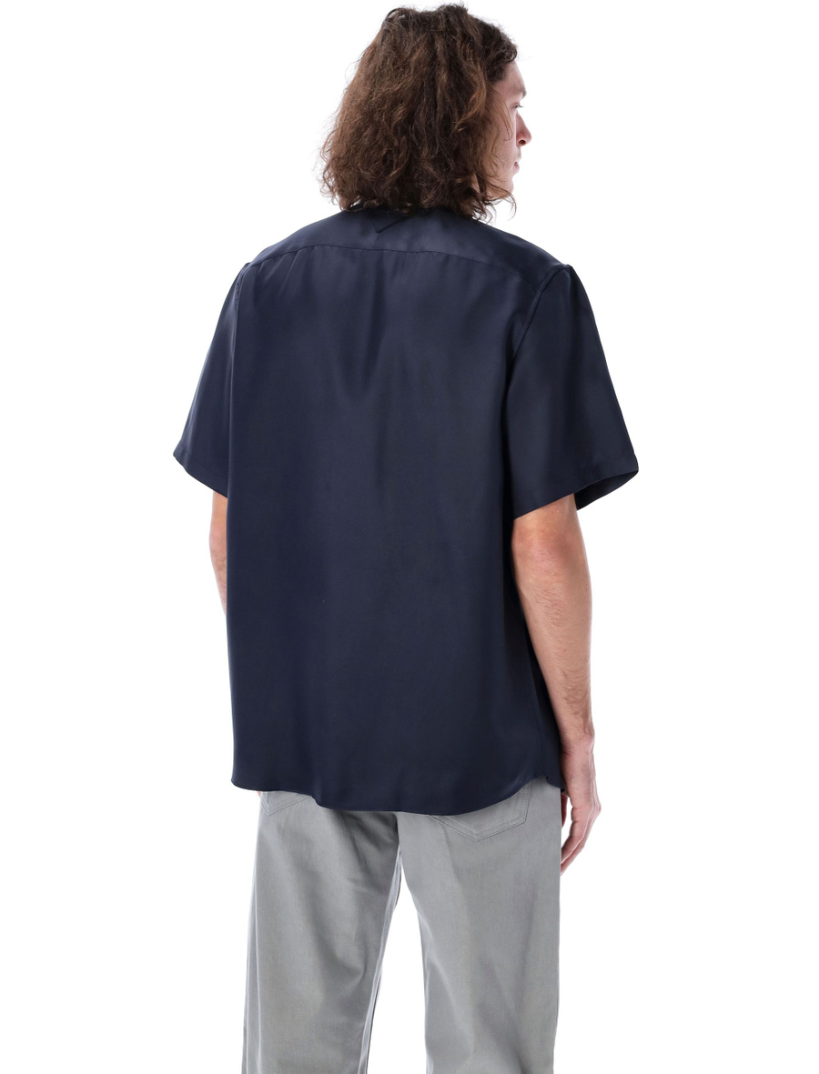 Short sleeved silk shirt - Spazio Pritelli