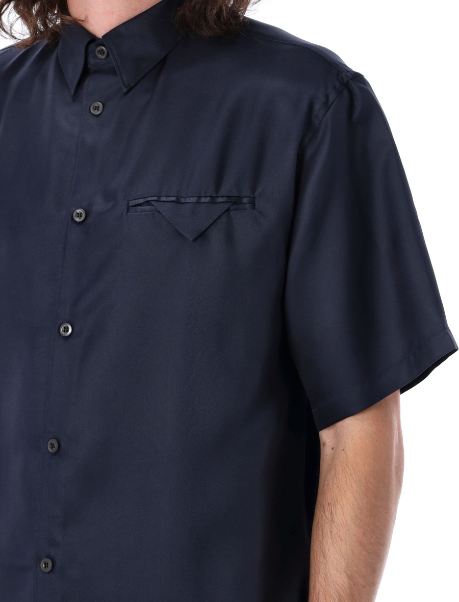 Short sleeved silk shirt - Spazio Pritelli