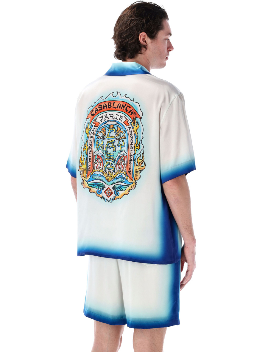 Casa Way Skate silk shirt - Spazio Pritelli