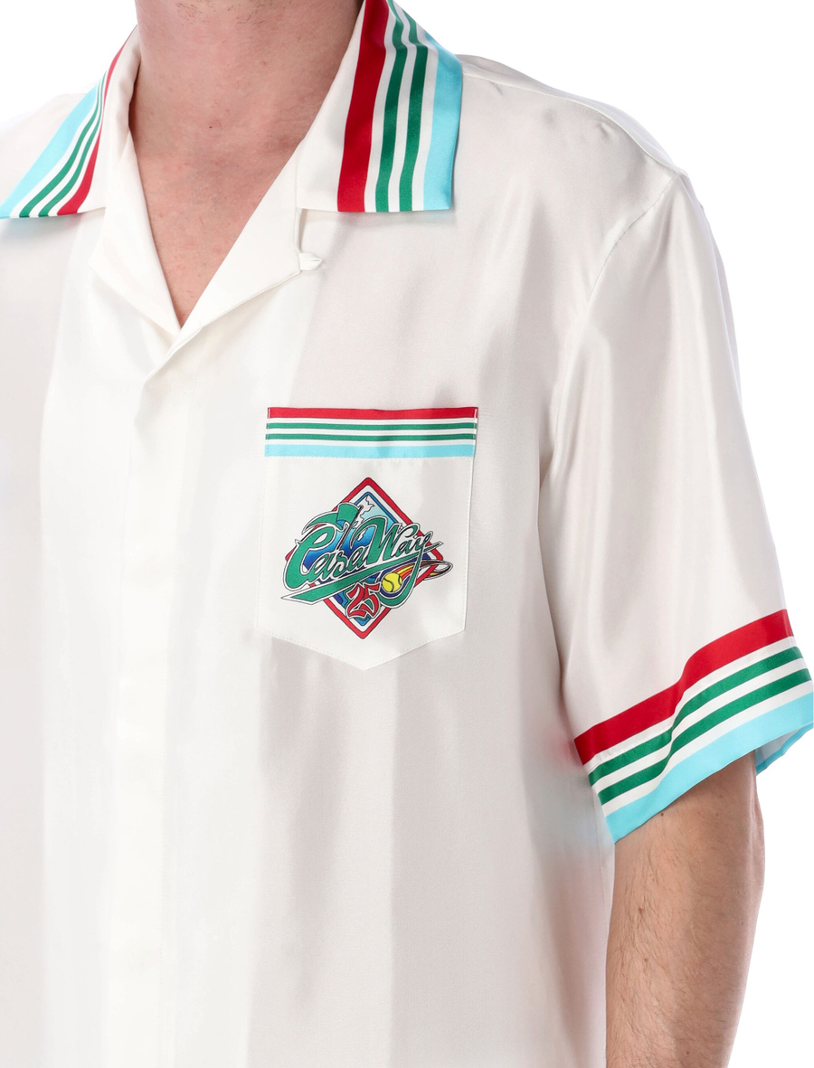 Casa Way World Series silk shirt - Spazio Pritelli