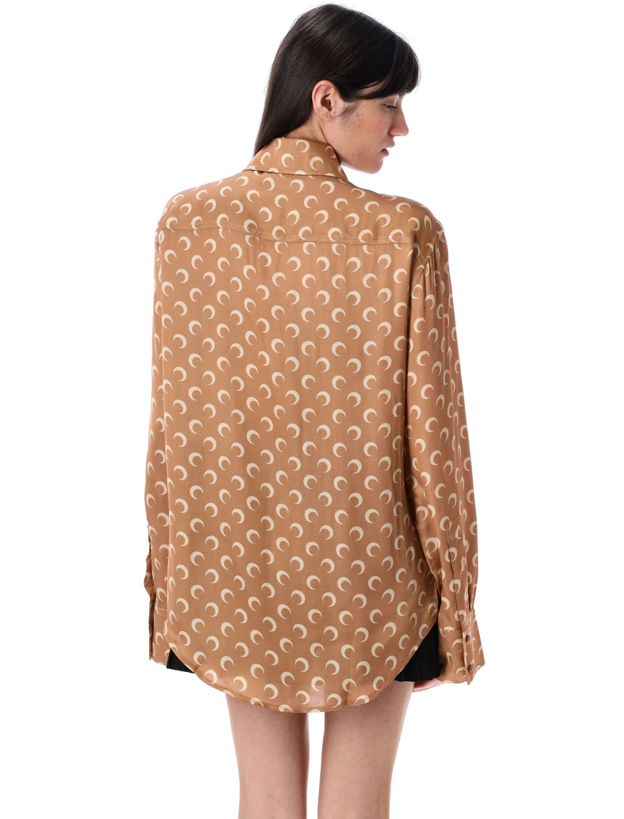Moon satin shirt - Spazio Pritelli