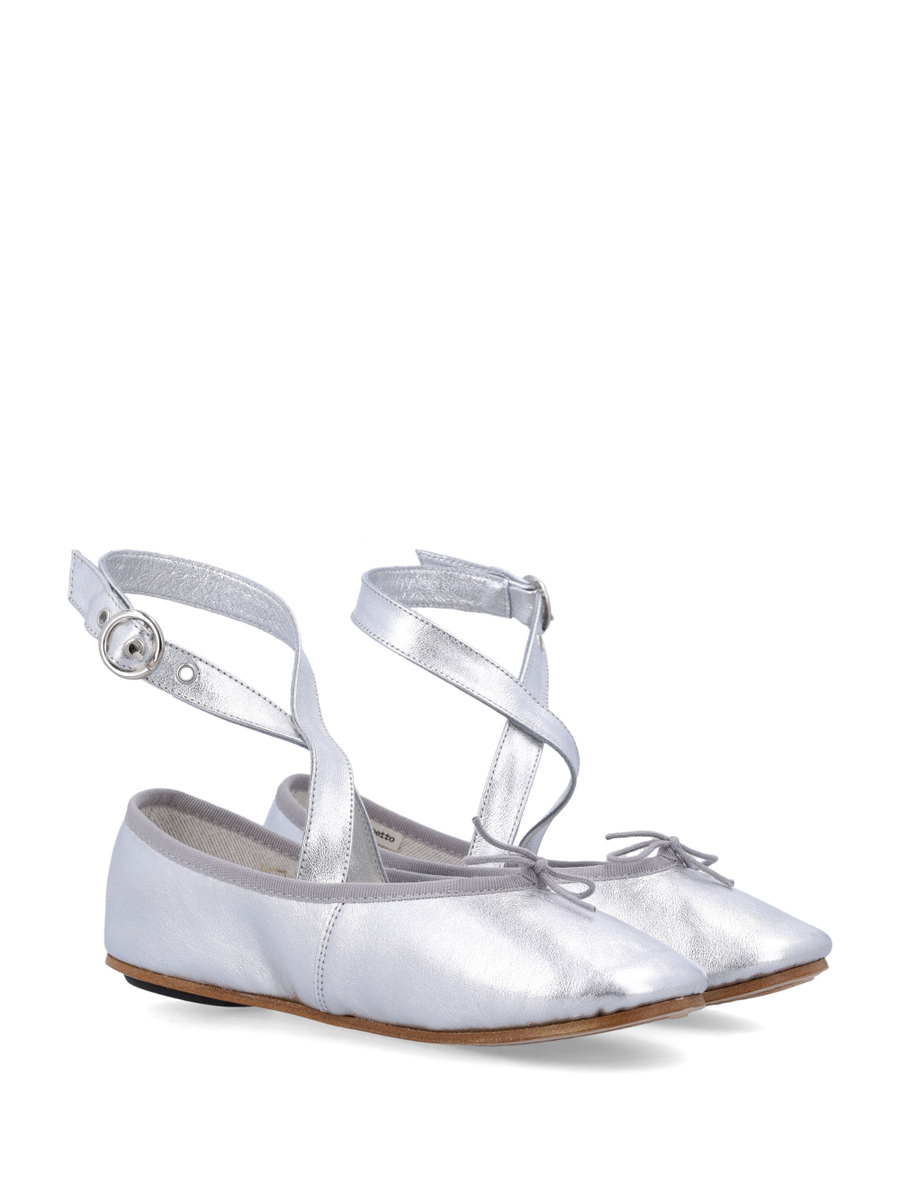 Sophia belt ballet flats - Spazio Pritelli