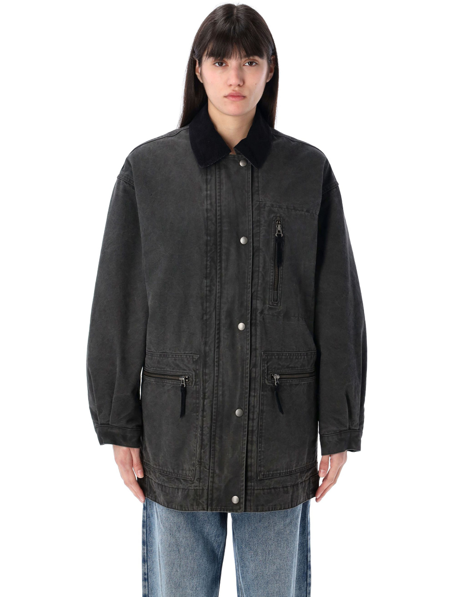 Kimelia coated cotton jacket - Spazio Pritelli
