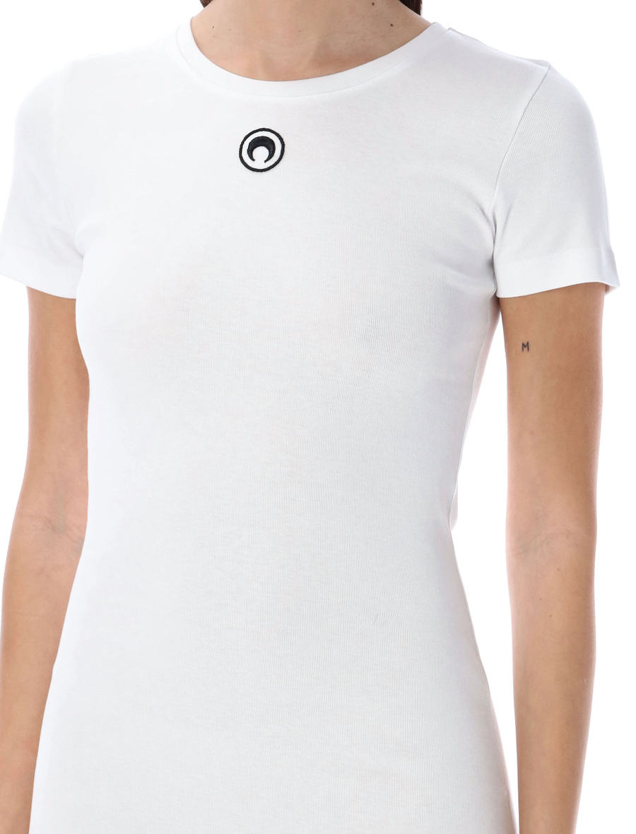 Rib t-shirt dress - Spazio Pritelli