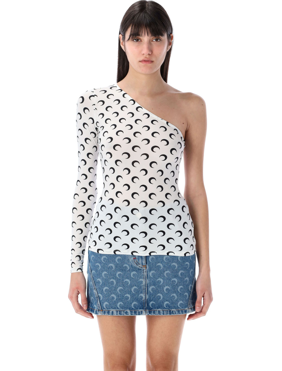 Second skin Moon asymmetric top - Spazio Pritelli