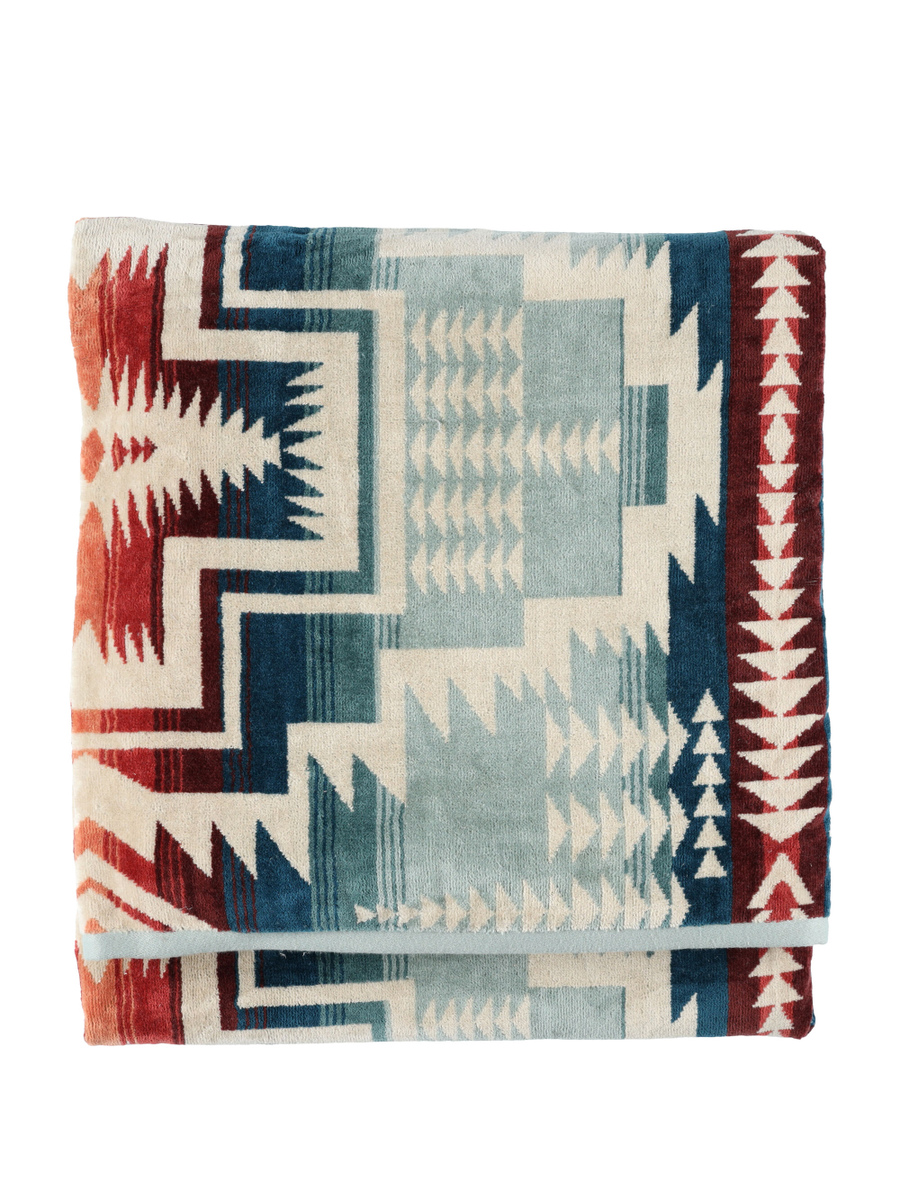 Jacquard beach towel for two - Spazio Pritelli
