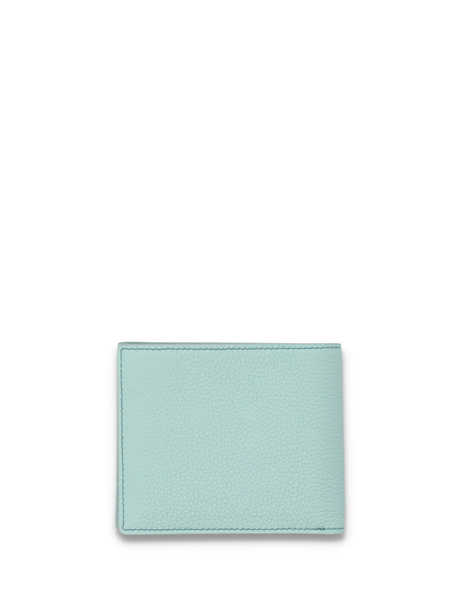 Grain leather classic bifold wallet - Spazio Pritelli