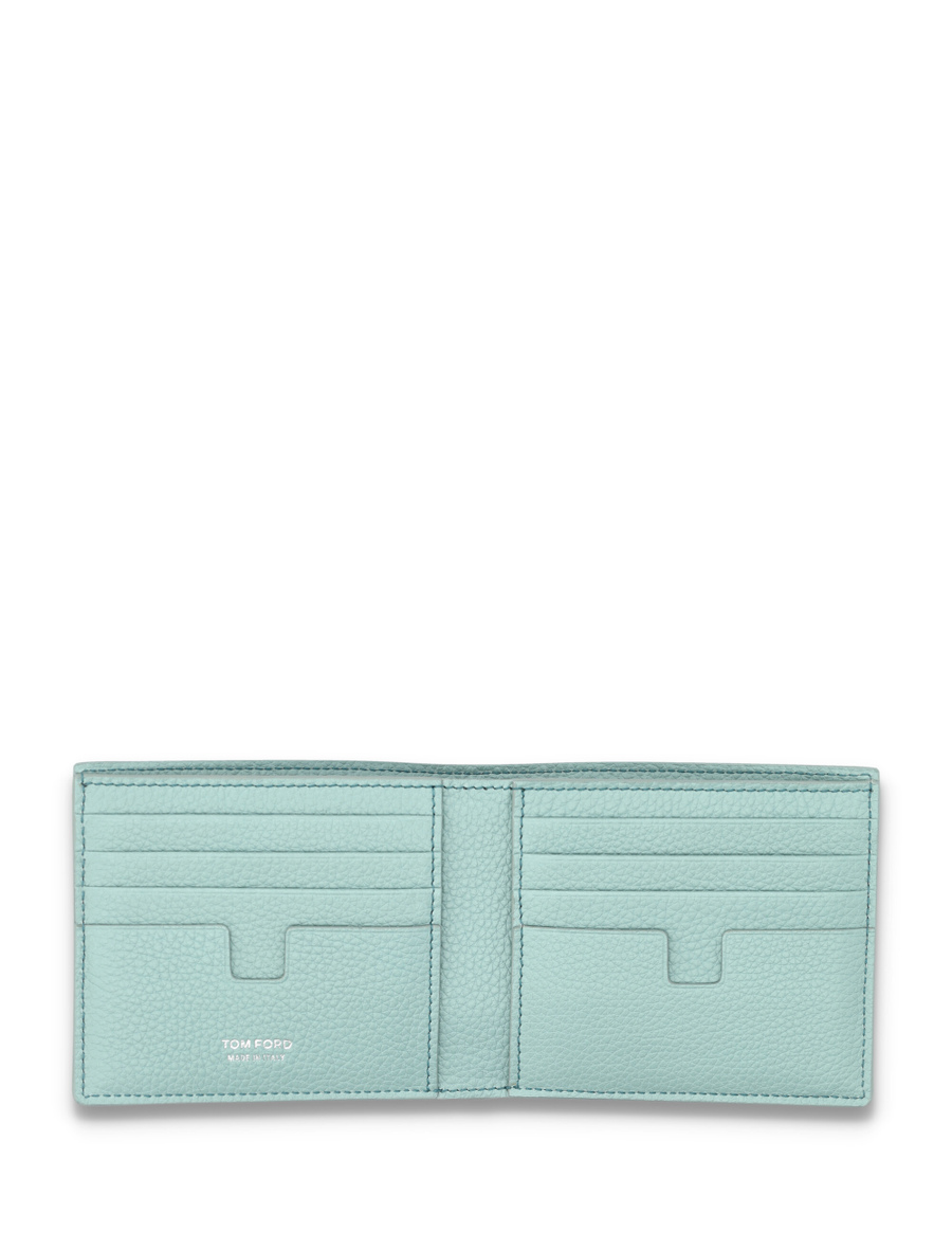 Grain leather classic bifold wallet - Spazio Pritelli