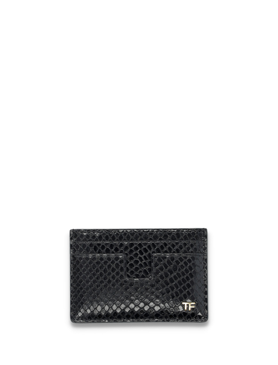 Printed python cardholder - Spazio Pritelli