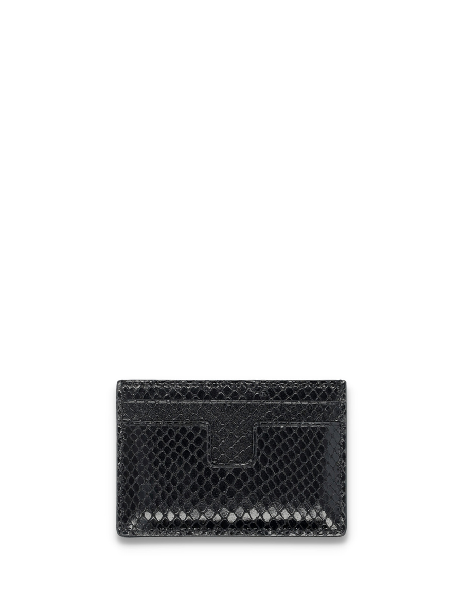 Printed python cardholder - Spazio Pritelli